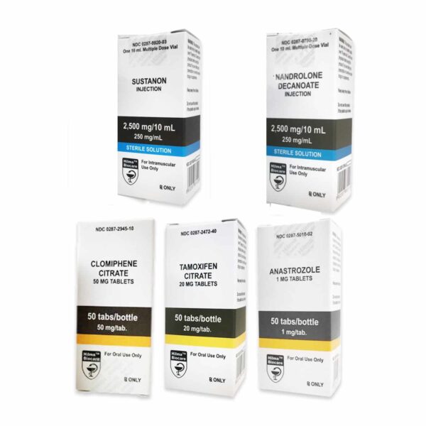 ΣΥΣΚΕΥΑΣΙΑ ΕΠΙΠΕΔΟ ΜΑΖΑΣ I (ΕΝΕΣΗ) SUSTANON 250 + DECA 250 + PCT (8 ΕΒΔΟΜΑΔΕΣ) Hilma