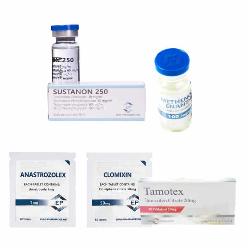 ΠΑΚΕΤΟ ΞΗΡΩΝ ΜΥΩΝ (ΕΝΕΣΗ) SUSTANON + PRIMOBOLAN + PCT (8 εβδομάδες) Euro Pharmacies