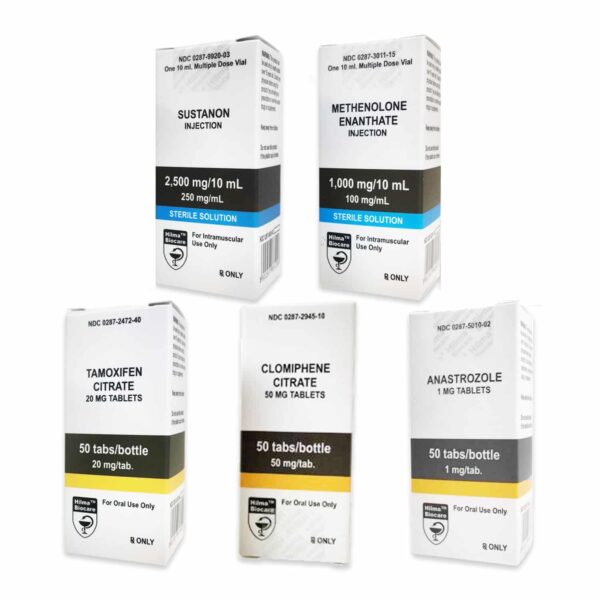 PACK MUSCLE SEC ΕΠΙΠΕΔΟ I (ΕΝΕΣΗ) HILMA SUSTANON + PRIMOBOLAN + PCT (8 ΕΒΔΟΜΑΔΕΣ)