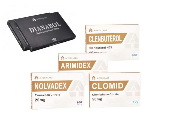 ΣΥΣΚΕΥΑΣΙΑ ΞΗΡΩΝ ΜΥΩΝ ΓΙΑ ΣΤΟΜΑΤΙΚΗ ΥΓΕΙΑ A TECH LABS DIANABOL CLENBUTEROL PCT 8 ΕΒΔΟΜΑΔΕΣ 1