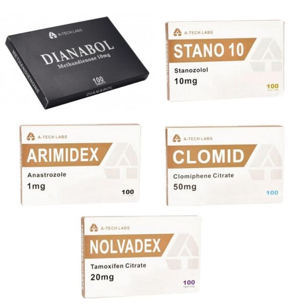 Πακέτο αύξησης μυϊκής μάζας από το στόμα, στεροειδή Dianabol, Winstrol, 4 εβδομάδες, Tech Labs 1
