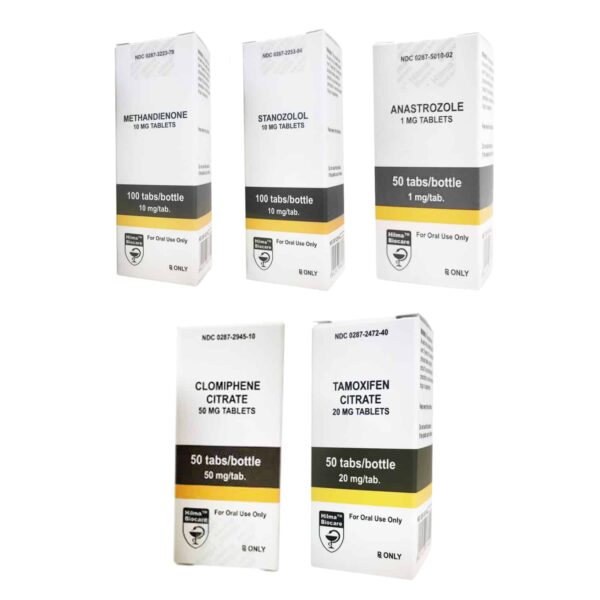 Πακέτο Hilma Lean Muscle Gain: Από του στόματος στεροειδή Dianabol + Winstrol (4 εβδομάδες)