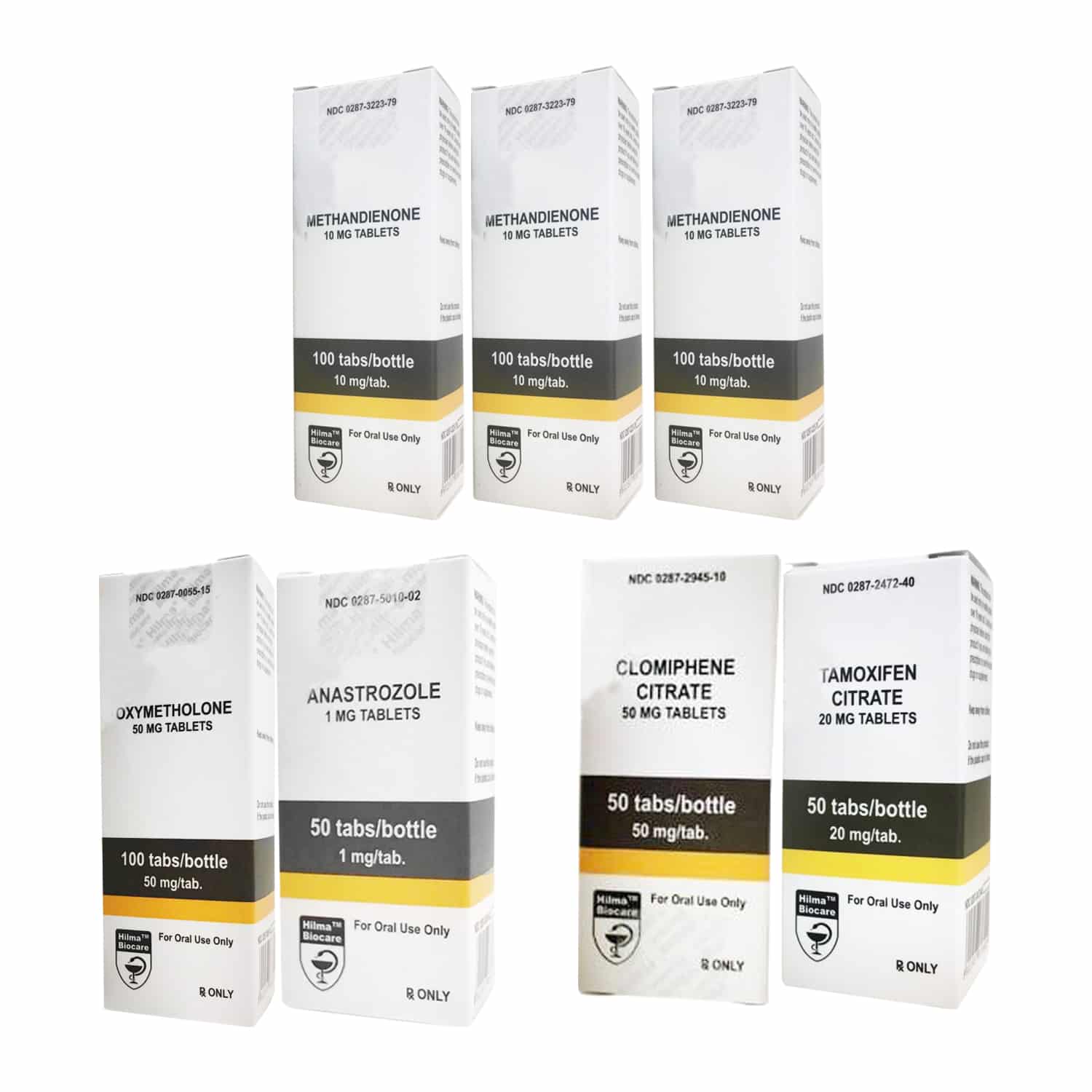 Πακέτο Απόλυτης Αύξησης Μαζικής Μάζας με Στεροειδή Dianabol + Anadrol από το Στόμα (8 Εβδομάδες) Hilma