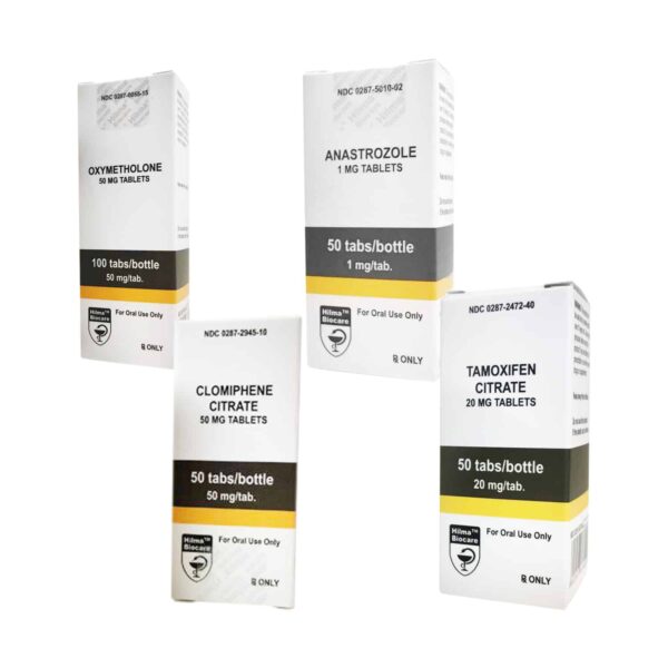 Πακέτο στεροειδών 4 εβδομάδων για αύξηση μάζας με οξυμεθολόνη Hilma Anadrol