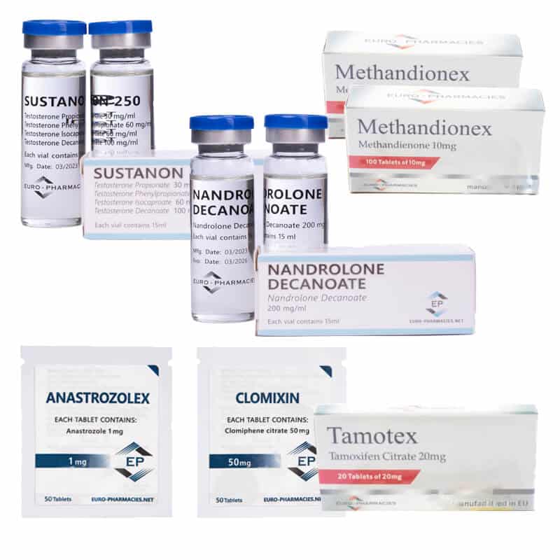 ΕΠΙΠΕΔΟ III (ΕΝΕΣΗ) Συσκευασία αύξησης μάζας: SUSTANON + DECA + DIANABOL (8 εβδομάδες) Euro Pharmacies