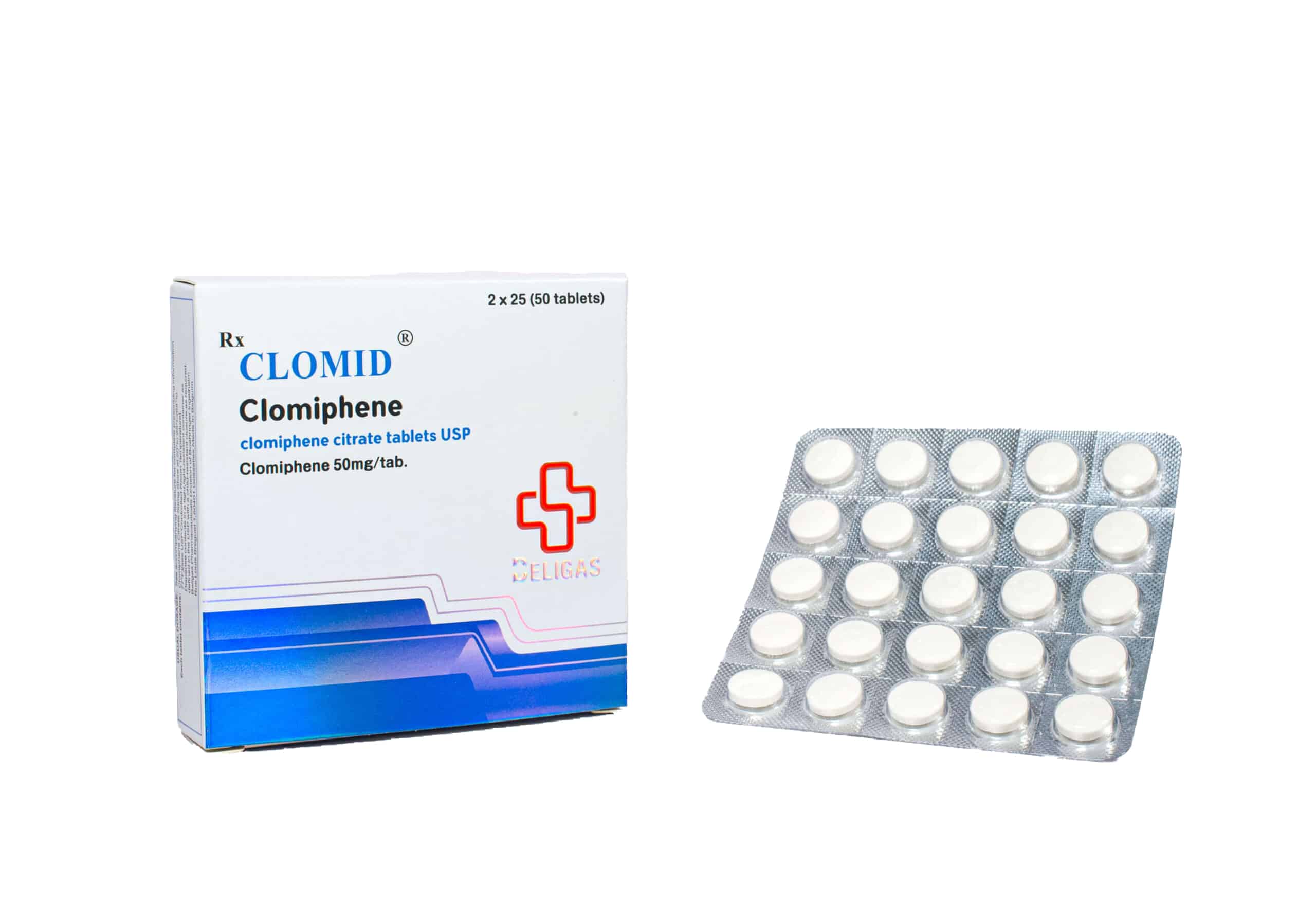 Κλομίδη 2 x 25 mg (50 δισκία) 50 mg