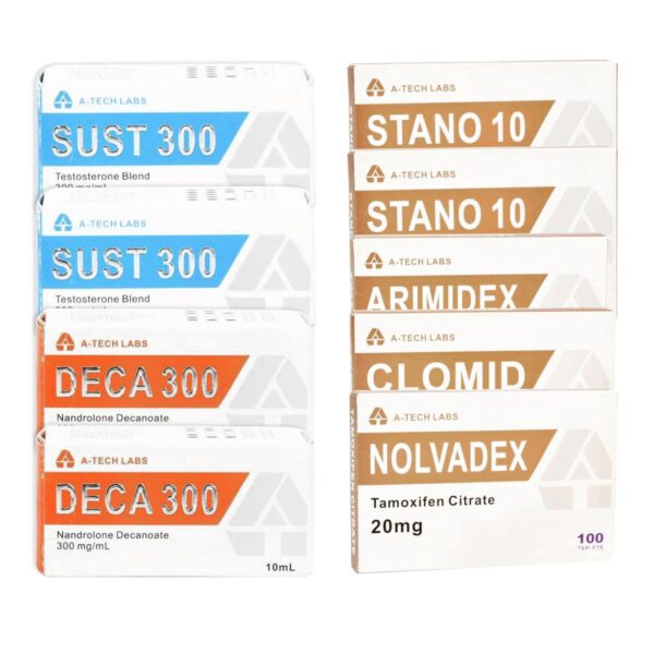 Πακέτο Αύξησης Άπαχης Μυϊκής Μύης (Στοματική Έγχυση) Sustanon + Deca + Winstrol (8 Εβδομάδες) A Tech