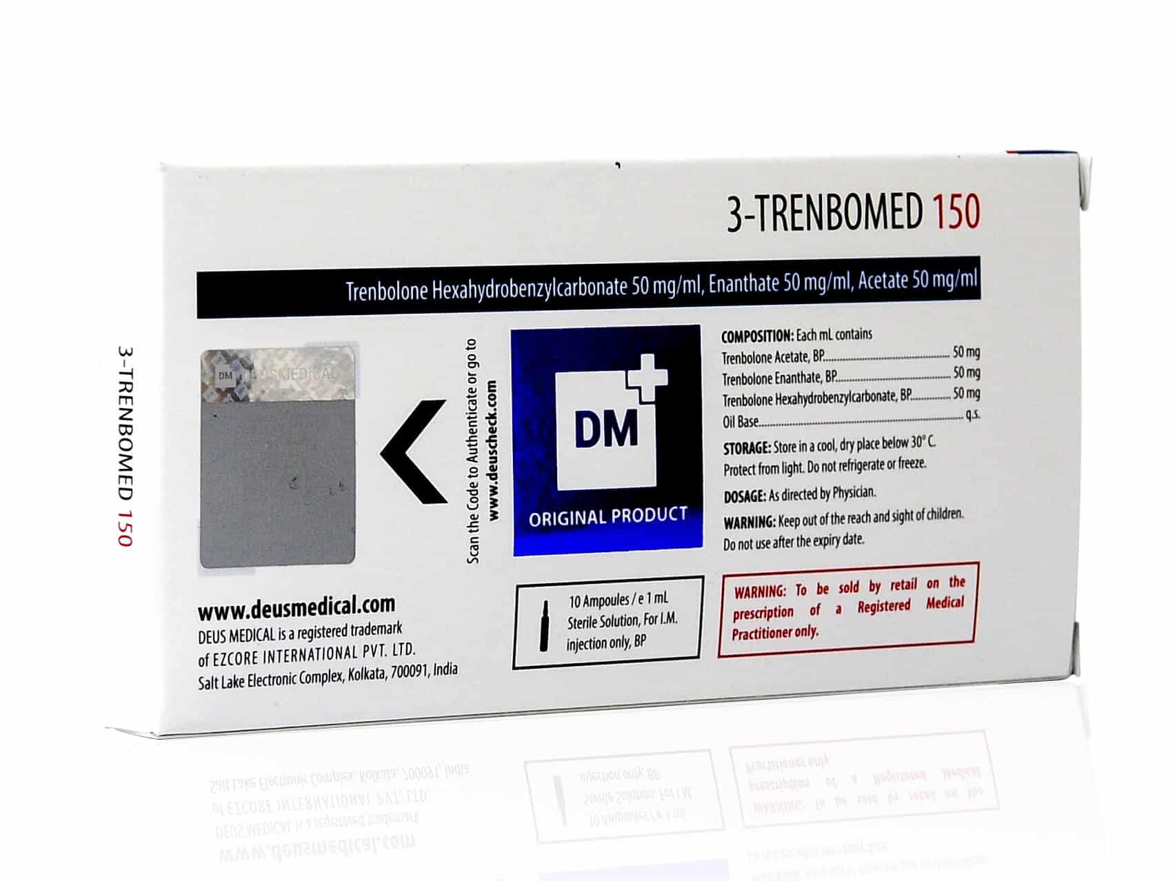 DEUSMEDICAL 3 TRENBOMED 150 ΠΙΣΩ