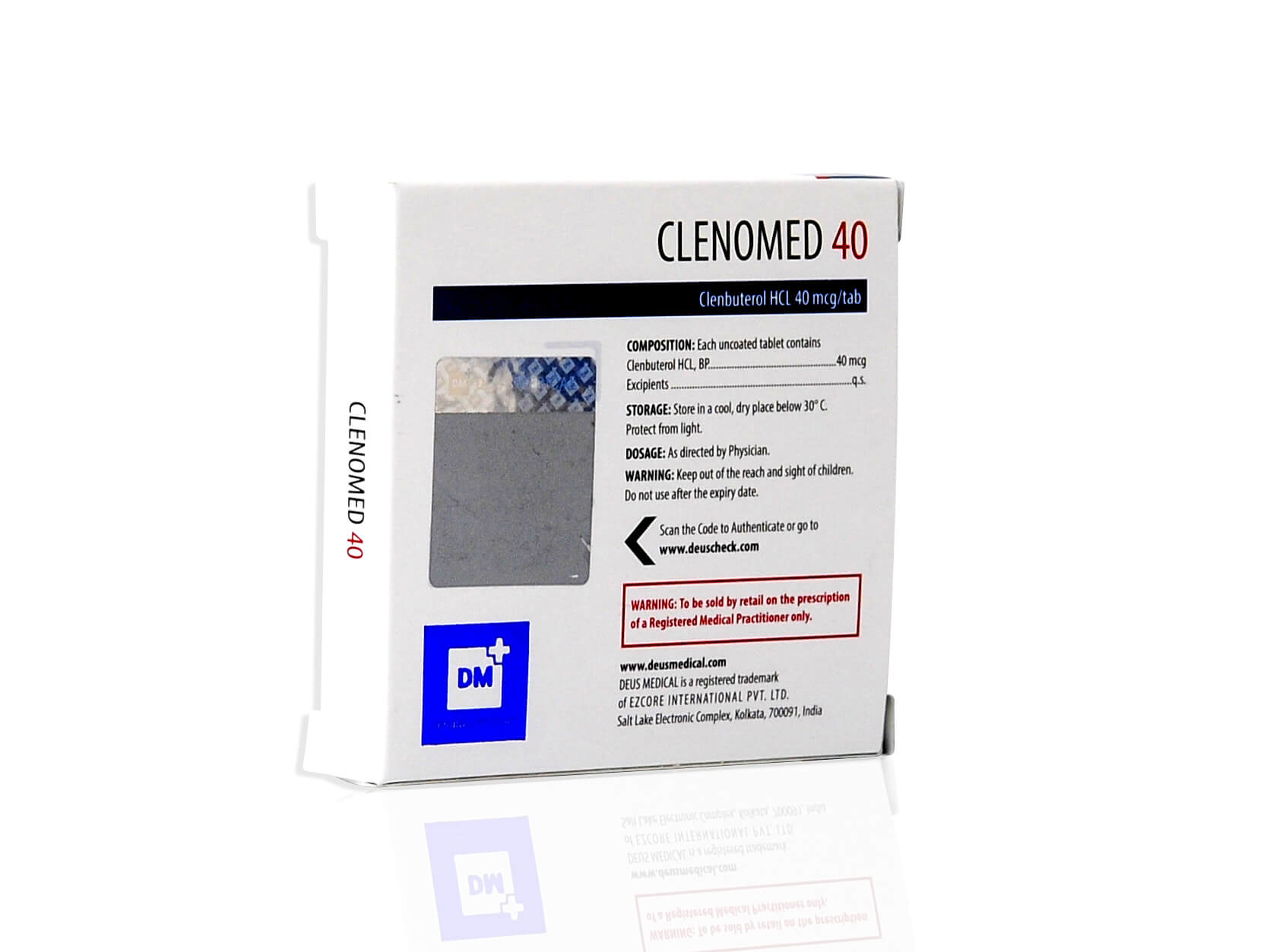 DEUSMEDICAL CLENOMED 40 BACK