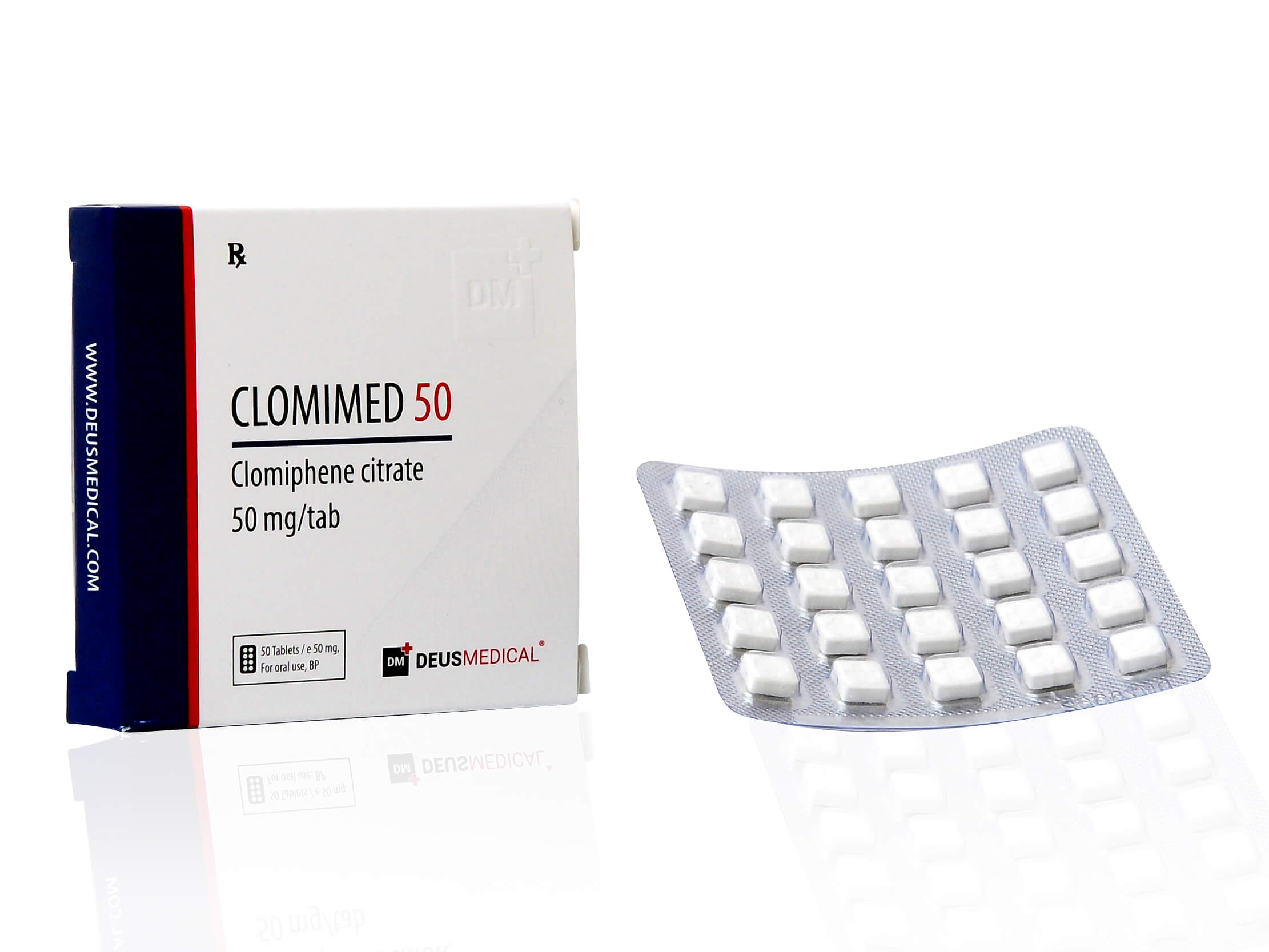 DEUSMEDICAL CLOMIMED 50 ΜΠΡΟΣΤΑ+ΦΟΥΣΚΑΛΑ 2