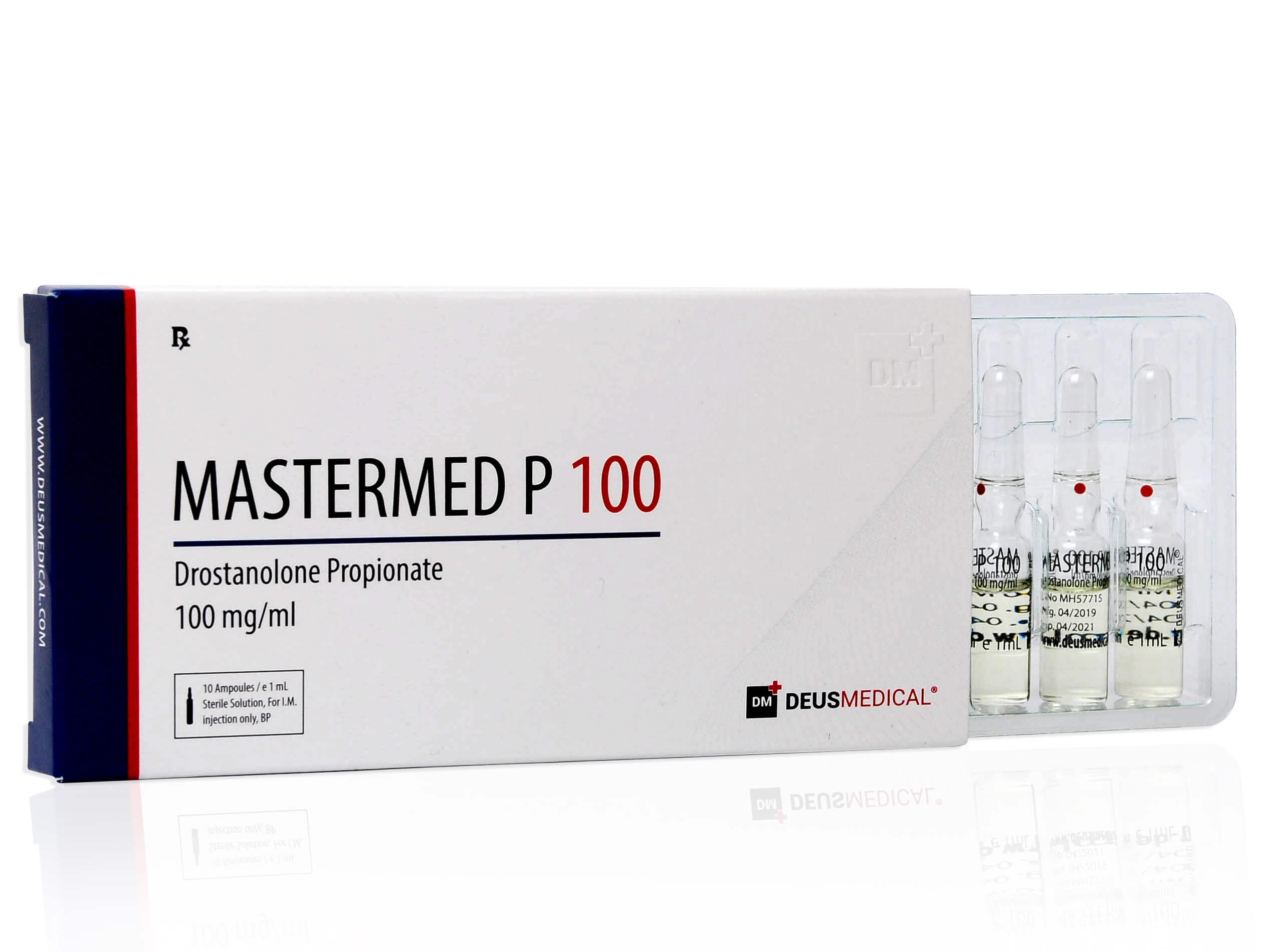 DEUSMEDICAL MASTERMED P 100 ΜΠΡΟΣΤΑ+3 ΕΝΙΣΧΥΤΕΣ