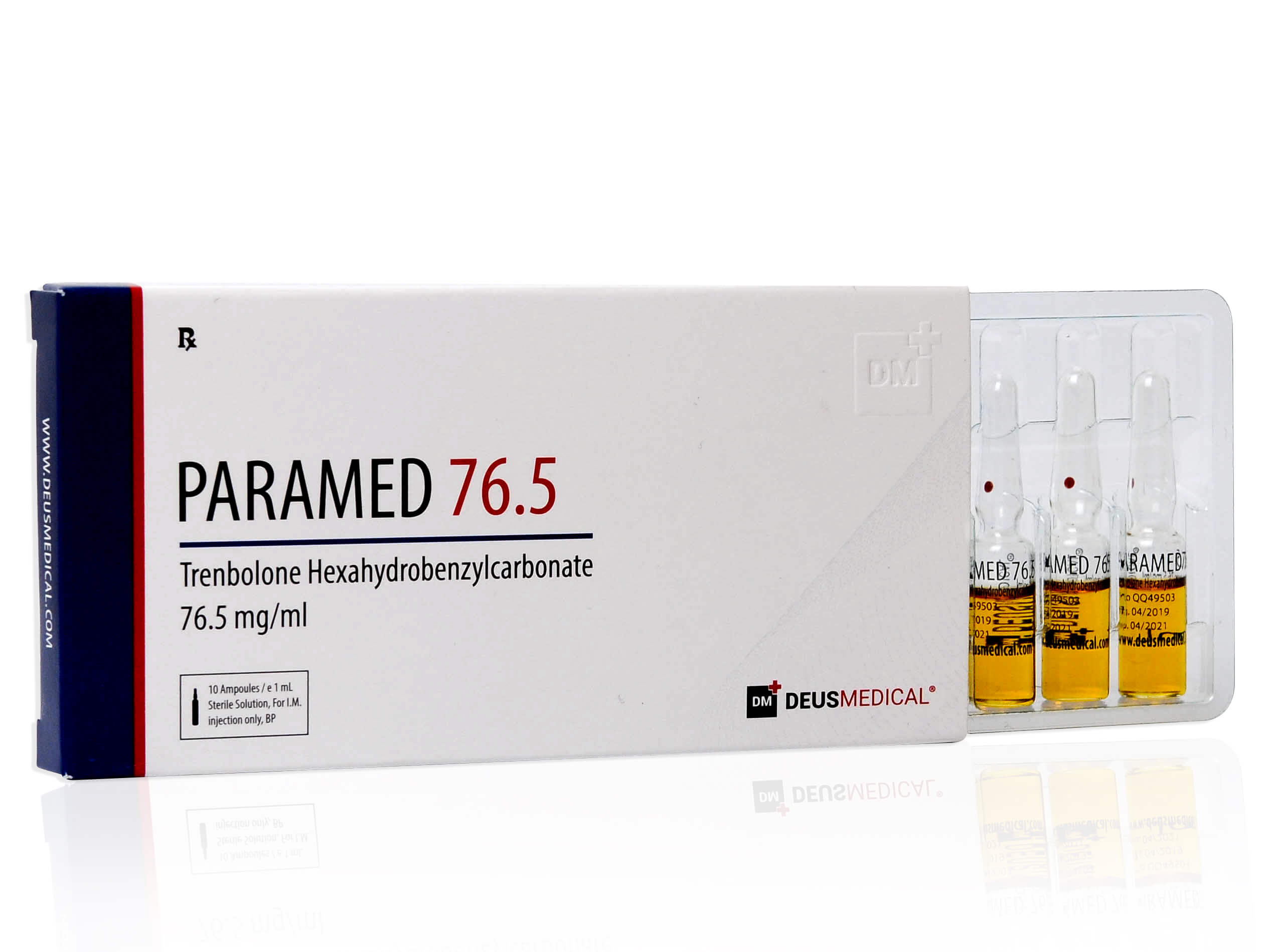 DEUSMEDICAL PARAMED 76,5 FRONT+3AMP