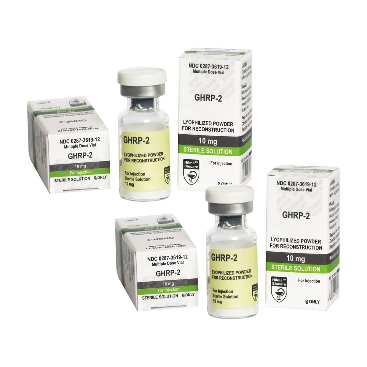 ΠΑΚΈΤΟ 2GETPEPTIDES ΔΙΌΓΚΩΣΗΣ ΑΡΧΆΡΙΟ GHRP 2 HILMA BIOCARE