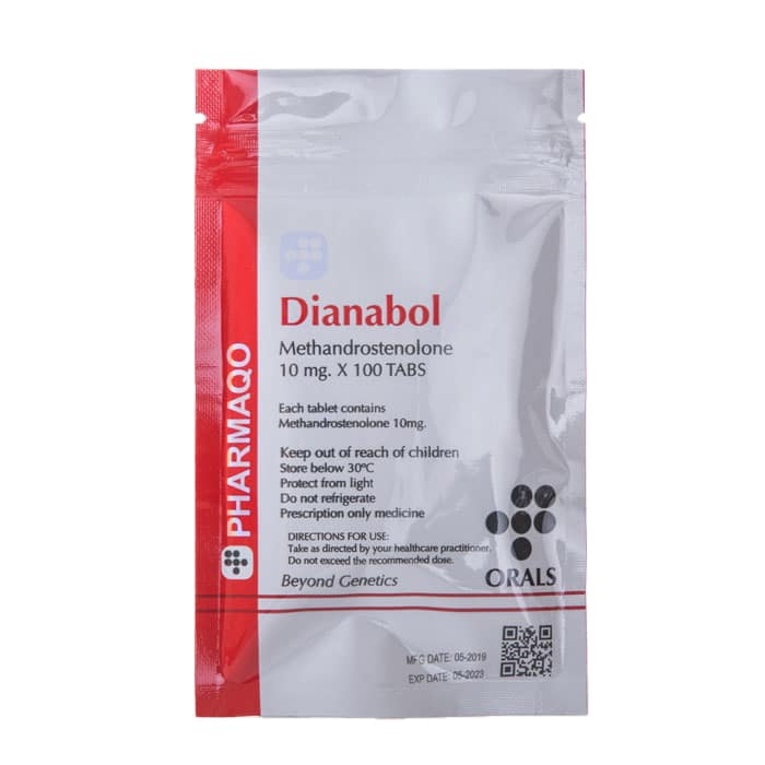 Dianabol 10mg x 100 δισκία Μεθανδροστενολόνης 10mg 100 δισκία Pharmaqo Labs 40€