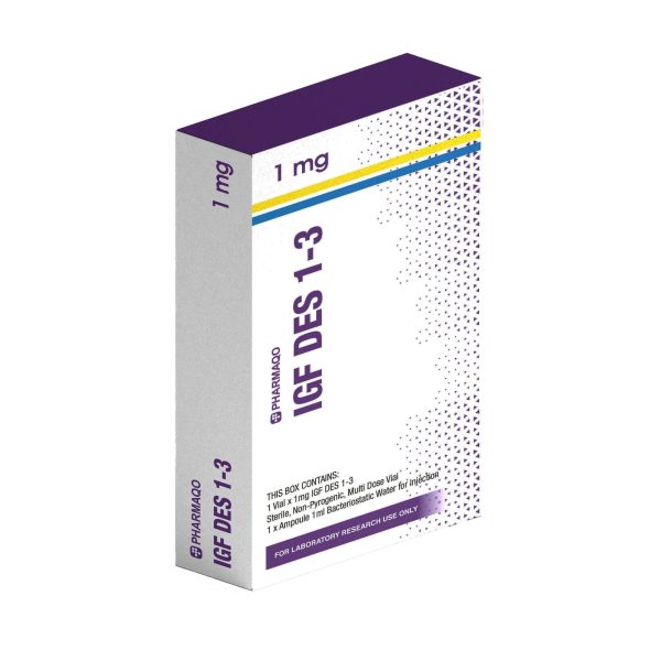 Κουτί πεπτιδίων IGF Pharmaqo σε κλίμακα