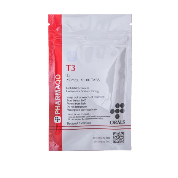 T3 25mcg x 50 δισκία Λιοθυρονίνης Νατρίου 25mcg 50 δισκία Pharmaqo Labs 41 €