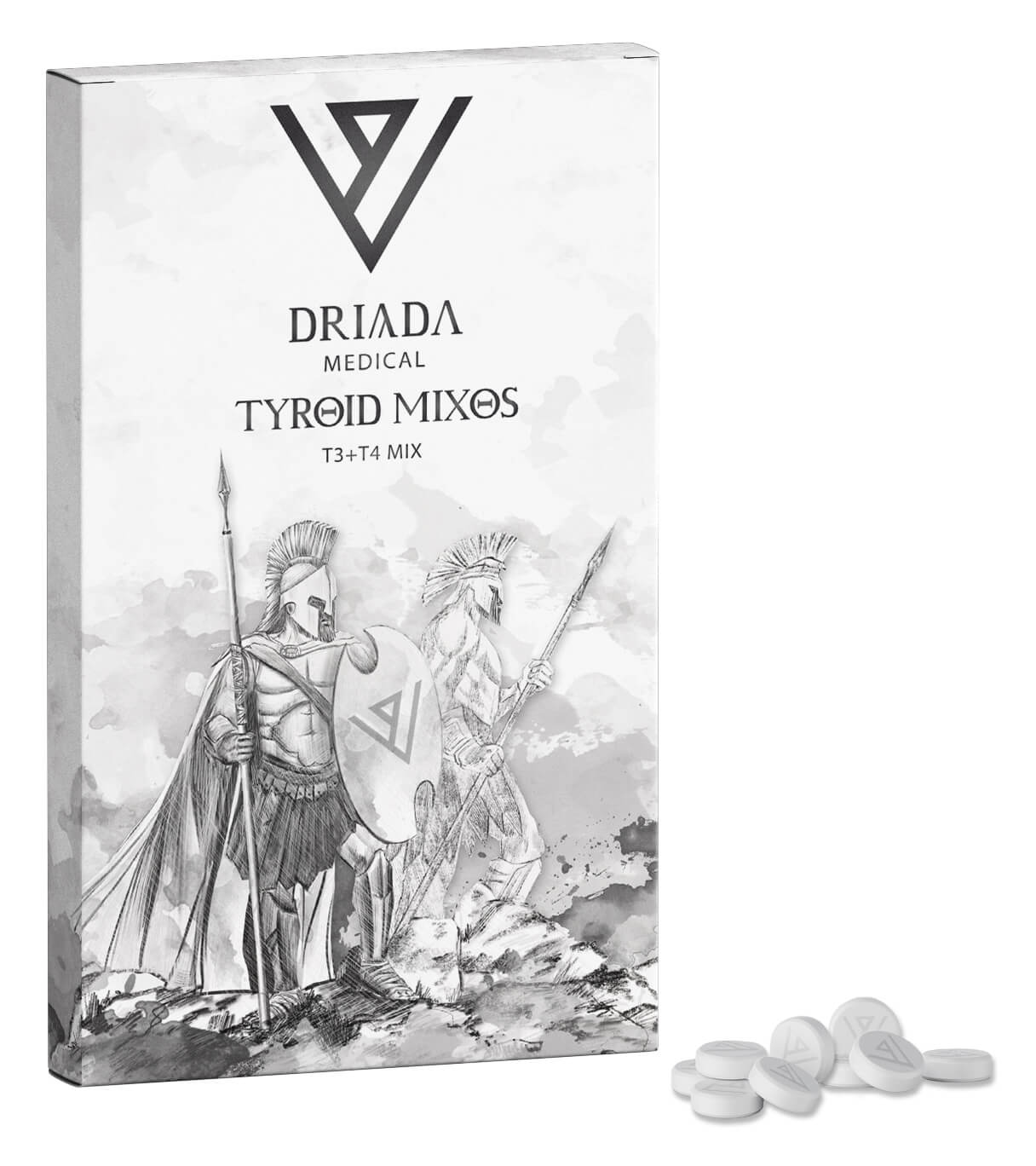 driada ιατρικά μιξώδη θυρεοειδή T3 T4 mix tablets