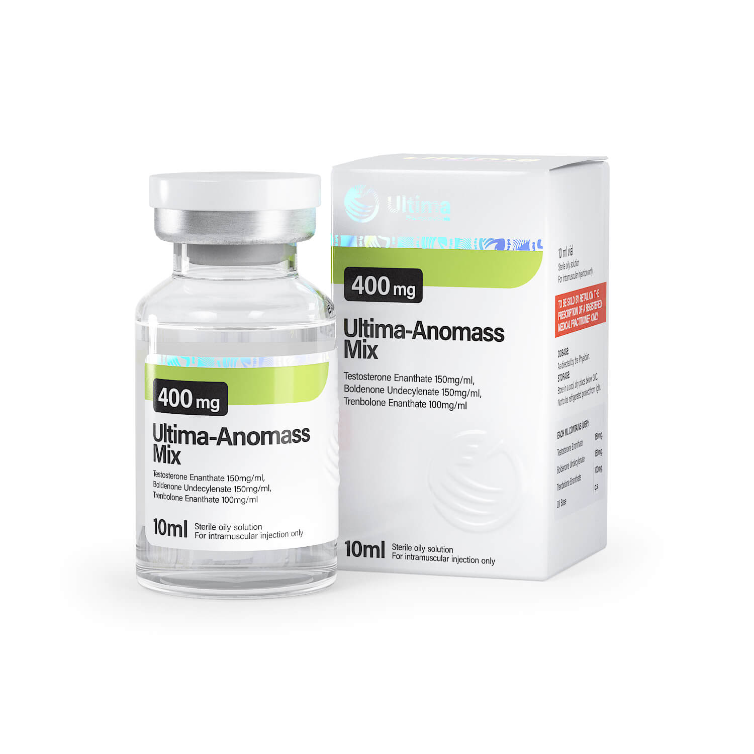 ultima anomass 400 μείγμα 10 ml x 400 mg ml