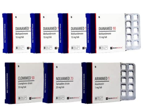 2 Πακέτα Διόγκωσης Από το Στόμα 6 εβδομάδες Προστασία από Dianabol PCT Deus Medical 463×348