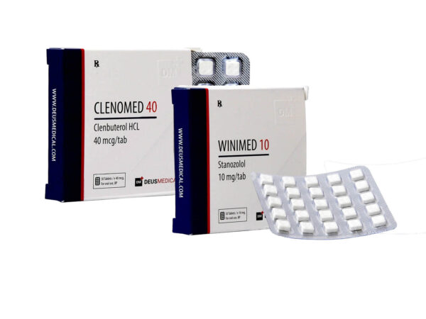 Πακέτο Απώλειας Βάρους για Γυναίκες Winstrol Clenbuterol Deus Medical 8 Εβδομάδων