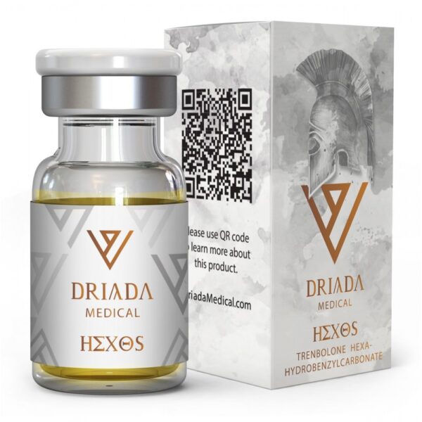 driada medical hexos τρενβολόνη εξαϋδροβενζυλ ανθρακικό φιαλίδιο 10ml