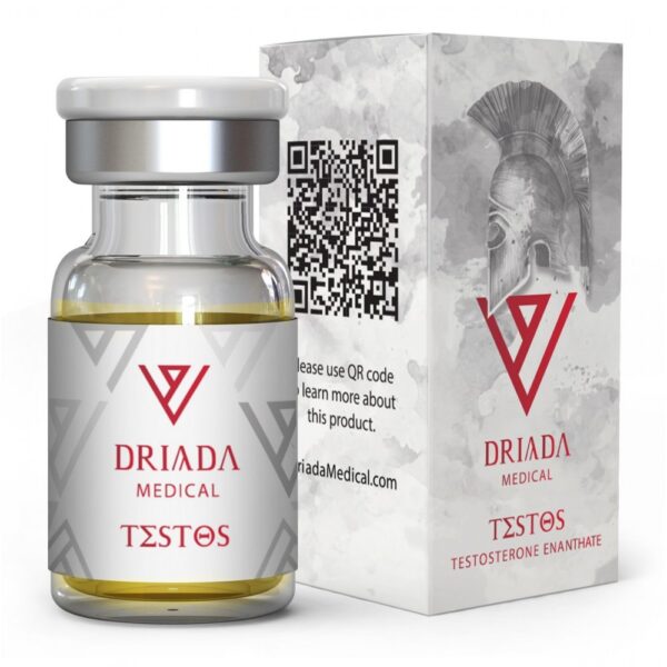 φιαλίδιο driada medical testos τεστοστερόνη enanthate 10ml