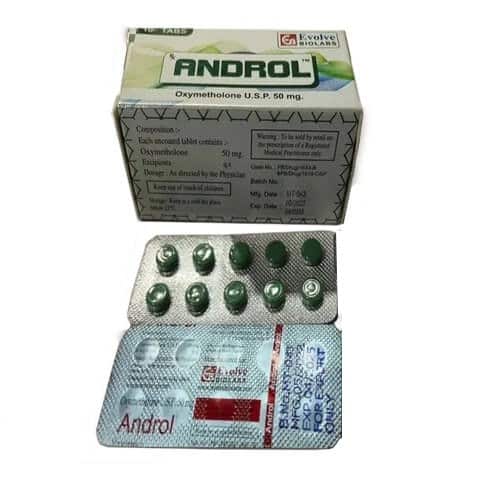 Anadrol 50mg (10 χάπια) Evolve Biolabs