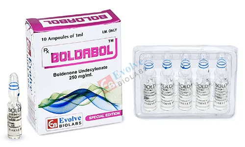 Ονδεκυλενική μπολδενόνη (Equipoise) 250mg/ml (10x1ml αμπούλες) - Evolve Biolabs