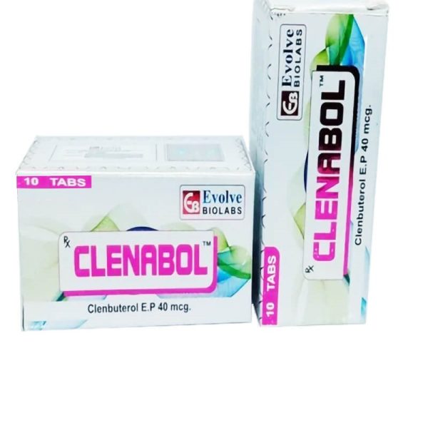 Κλενβουτερόλη 40mcg (10 χάπια) Evolve Biolabs