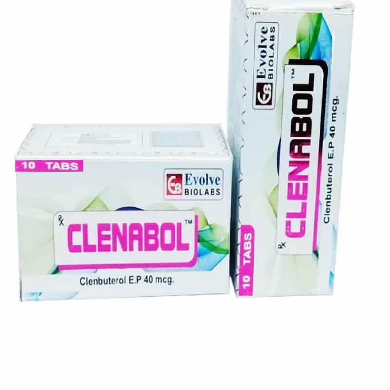 Κλενβουτερόλη 40mcg (10 χάπια) Evolve Biolabs