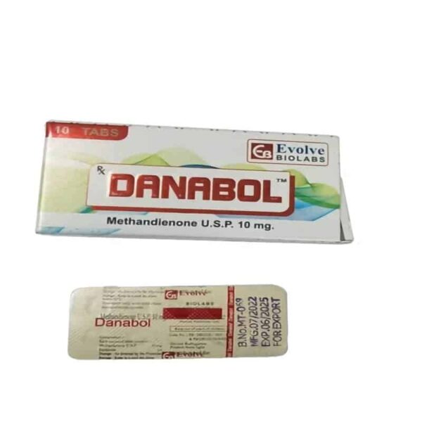 Ταμπλέτες Danabol (10 χάπια) Evolve Biolabs