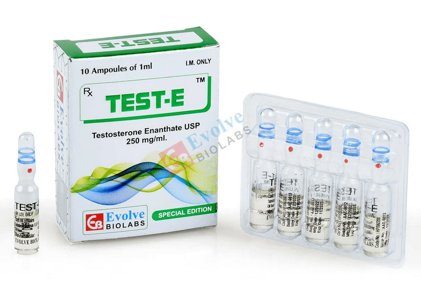 Ενανθική τεστοστερόνη 250mg/ml (10x1ml αμπέρ) - Evolve Biolabs