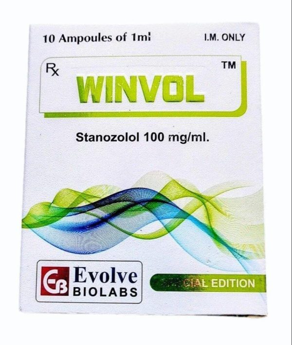 Ένεση Winvol (Stanozolol) 100mg/ml (10x1ml αμπέρ) - Evolve Biolabs
