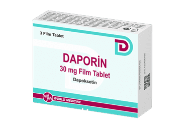 Daporin 30 Mg 3 επικαλυμμένα με λεπτό υμένιο δισκία υδροχλωρική δαποξετίνη World Medicine