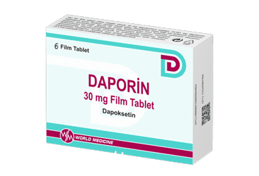 Daporin 30 Mg 6 επικαλυμμένα με λεπτό υμένιο δισκία Υδροχλωρική Δαποξετίνη World Medicine