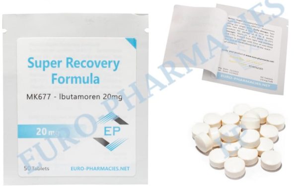 Super recovery (Ibutamoren MK677) 20mg tab 50tabs Φαρμακεία σε Ευρώ, ΕΕ