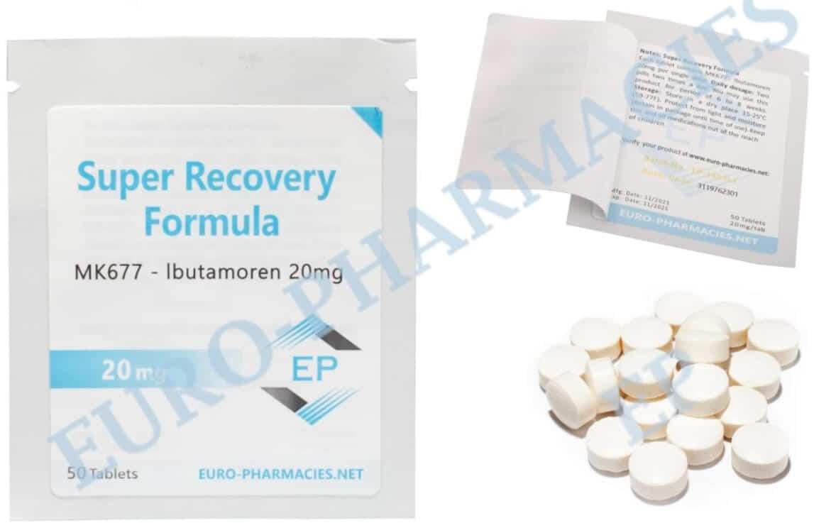 Super recovery (Ibutamoren MK677) 20mg tab 50tabs Φαρμακεία σε Ευρώ, ΕΕ