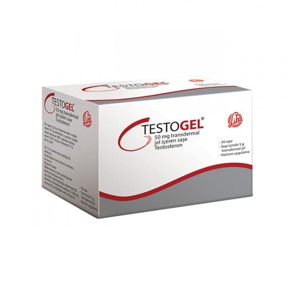 Τεστοστερόνη Testogel 50 Mg 5 G 30 Τζελ σε φακελάκια Liba