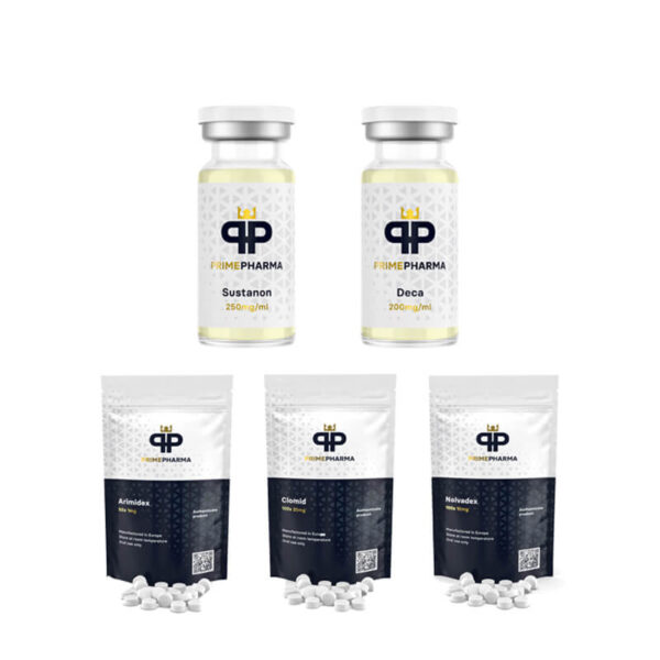 Πακέτο αύξησης μάζας ΕΠΙΠΕΔΟΥ I (ΕΝΕΣΗ) SUSTANON 250 + DECA DURABOLIN 250 (8 εβδομάδες) PRIME PHARMA