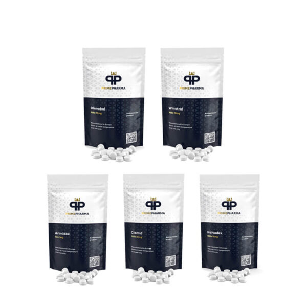 Πακέτο Αύξησης Άπαχης Μάζας: Από του Στόματος Στεροειδή Dianabol + Winstrol (4 εβδομάδες) PRIME PHARMA