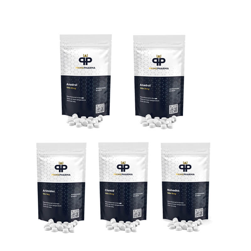 Συσκευασία αύξησης μάζας: Anadrol Oxymetholone Oral Steroid (4 εβδομάδες) PRIME PHARMA
