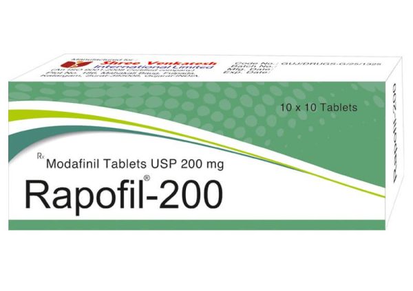 ROPOFIL - Μοδαφινίλη 200mg (100 δισκία) - Σρι Βενκάτες