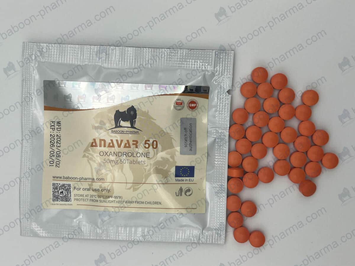 Baboon Pharma Oral δισκία Anavar 50 1