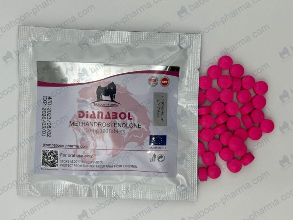 Baboon Pharma Δισκία από του στόματος Dianabol 10 1