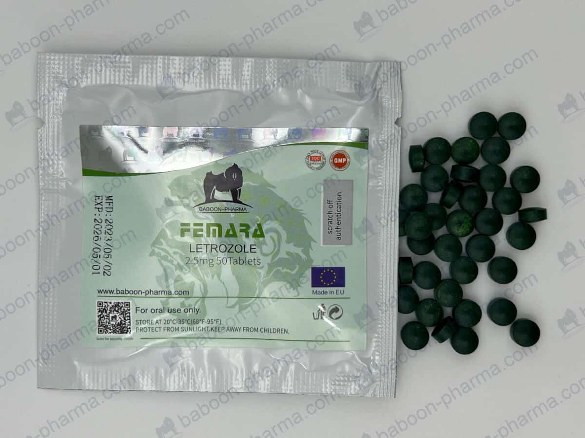 Baboon Pharma Δισκία Femara 2.5 1 για χορήγηση από το στόμα