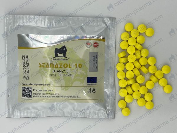 Baboon Pharma Δισκία από του στόματος Stanazol 10 1