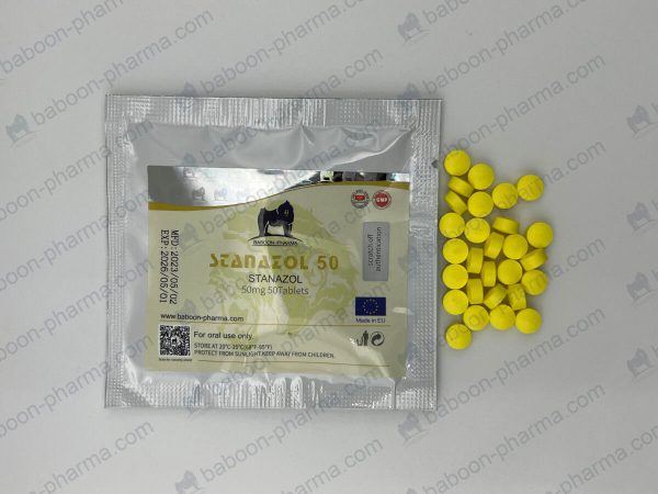 Baboon Pharma Δισκία για χορήγηση από το στόμα Stanazol 50 1