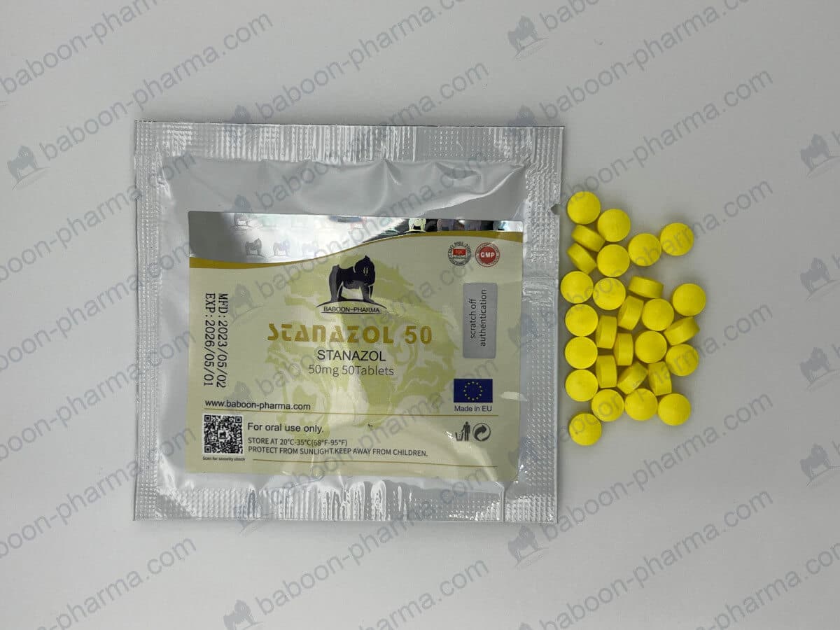 Baboon Pharma Δισκία για χορήγηση από το στόμα Stanazol 50 1