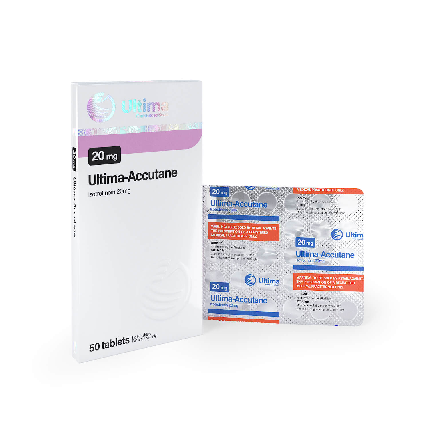 ultima accutane 50 χάπια x 20 mg