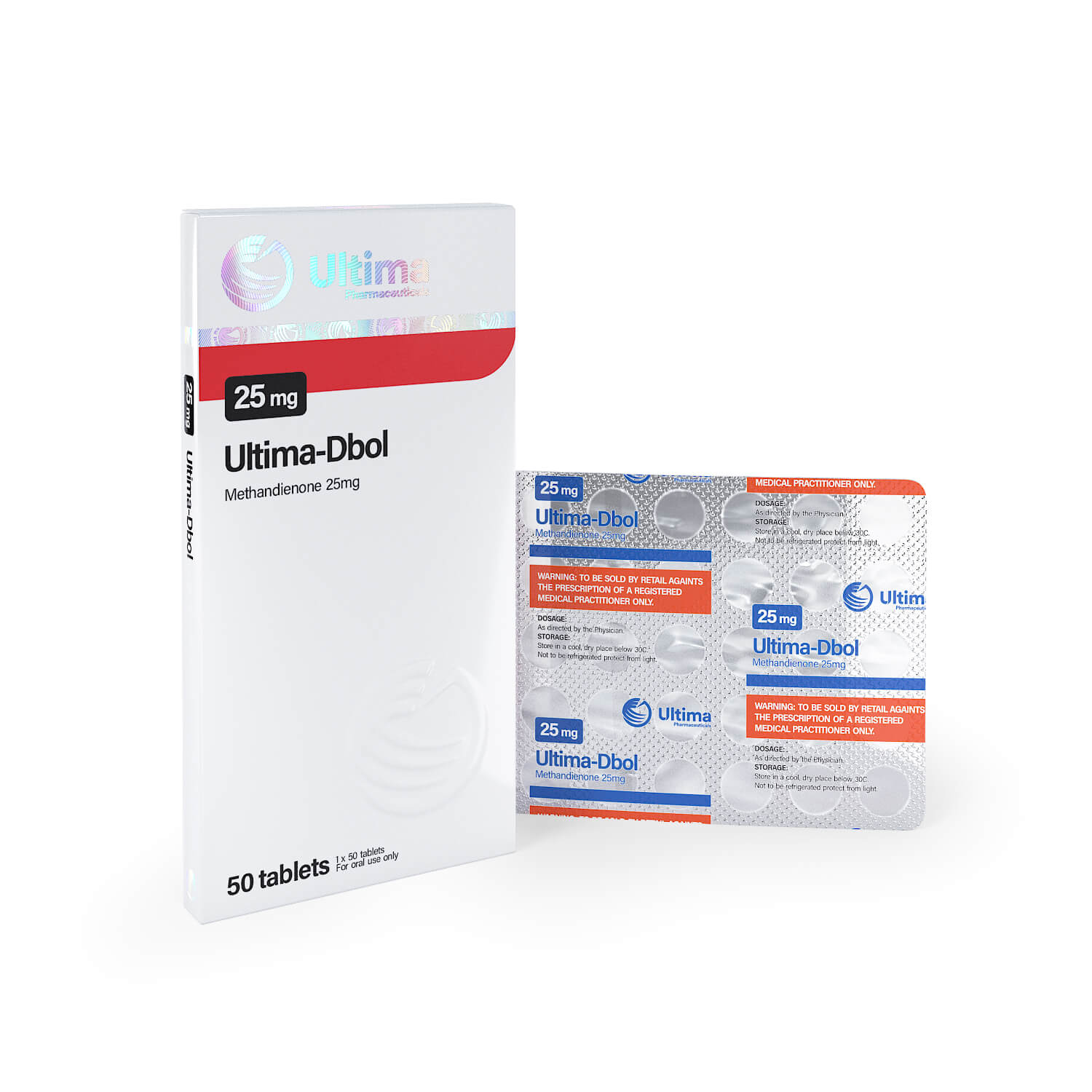 ultima dbol 25 50 χάπια x 25 mg